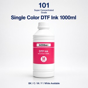 Encre DTF Monocouleur 1000ml, Encre Pigmentée de Recharge pour Transfert Direct sur Film, Encre de Transfert Thermique pour Imprimante Textile XP600 I3200 - Product Image 1