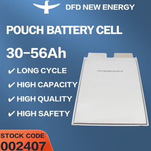 Dfd NMC ลิเธียมเซลล์41Ah 3.7V 56Ah เซลล์แบตเตอรี่ลิเธียมไอออนโพลิเมอร์แหล่งจ่ายไฟเริ่มต้นกลางแจ้งรถยนต์เครื่องเสียงรถยนต์ - Product Image 5