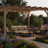Aluminium Moderne Komfortable Outdoor-Gartensofagarnitur für Wohnzimmer & Hotelgebrauch