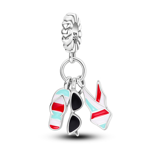 Bracelet <span class=keywords><strong>Pendentif</strong></span> Charme Unisexe Certifié GDTC en Forme de Cœur Plaqué Or avec Zircon Rose Taillé, Série Demon's Eye, Argent Blanc Tendance - Product Image 4