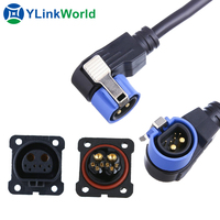 Connecteur M28 personnalisé 2 + 5 2 + 6 7 à 8 broches fusible de véhicule électrique charge et décharge prise de courant étanche connecteur 7 broches 8 broches