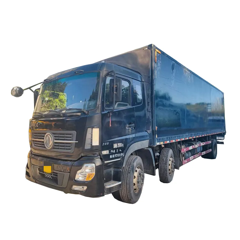 Dongfeng usato camion pesante 6x2 Pickup motore Diesel furgone ruota lordo colore veicolo trasmissione peso telaio