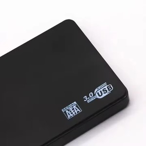 Caja de disco duro de ordenador SATA <span class=keywords><strong>USB</strong></span> 2,5 de plástico de 3,0 pulgadas Caja de disco duro externo de plástico ABS negro OEM - Product Image 4