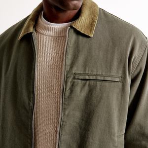 Mode personnalisée OEM veste de <span class=keywords><strong>surchemise</strong></span> en flanelle à <span class=keywords><strong>carreaux</strong></span> pour hommes vestes d'hiver à <span class=keywords><strong>carreaux</strong></span> épais manteaux - Product Image 2