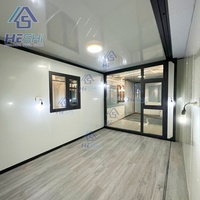 Vorgefertigtes 40Ft 20Ft Erweiterbares Containerhaus mit 1 2 3 4 5 Schlafzimmern, Modernes Preiswertes Modulares Heim