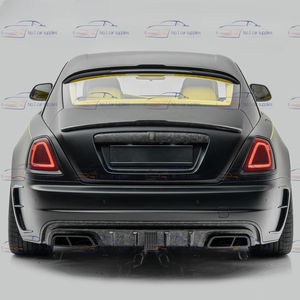 Kit de carrosserie complet pour Rolls Royce Wraith mise à niveau vers Mansery Style capot pare-chocs jupe latérale becquet forgé fibre de carbone sèche MSY - Product Image 3