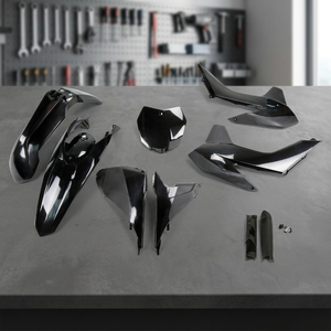 Kit di plastica completa nera per KTM SX 125 2013-2014 accessori per moto - Product Image 3