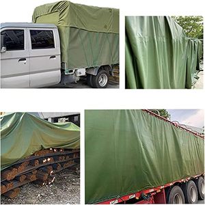 Bâche robuste imperméable <span class=keywords><strong>pour</strong></span> toile, couverture <span class=keywords><strong>de</strong></span> bâche <span class=keywords><strong>de</strong></span> 10 mil avec câbles et 4 cordes, anti-déchirure <span class=keywords><strong>pour</strong></span> camion à benne basculante, <span class=keywords><strong>bois</strong></span> <span class=keywords><strong>de</strong></span> <span class=keywords><strong>chauffage</strong></span>, bateau - Product Image 5