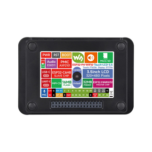 Placa de desarrollo de visión inteligente Waveshare ESP32-P4-WIFI6 de 3,5 pulgadas, 320 × 480, con cámara OV5647 de 5MP, micrófono incorporado K567 - Product Image 5
