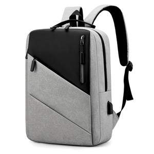 Kbw515 15.6 inch không thấm nước Oxford máy tính xách tay Ba lô với USB unisex xách tay trường máy tính xách tay túi bền kinh doanh du lịch Ba lô - Product Image 1