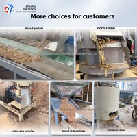 Machine automatique à granulés de biomasse, équipement de combustion, moteur haute puissance pour le traitement du bois, de la paille et des coques de riz (Marque Xinzhuohui)