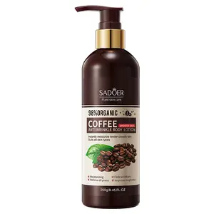 Coffee Anti-Wrinkle Body Lotion Moisturizes and Hydrates Even and Delicate Lifting Plant Body Lotion