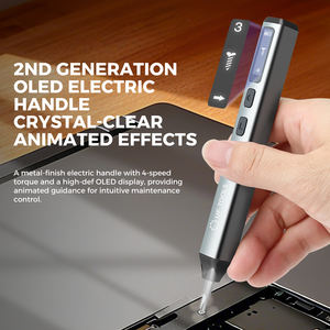 UFTOOLS 83-in-1 OEM sem fio 3.7V Lithium-Ion Battery <span class=keywords><strong>Screwdriver</strong></span> Tool <span class=keywords><strong>Set</strong></span> com 0.35N Max Torque 200RPM para reparo do telefone/laptop - Product Image 4