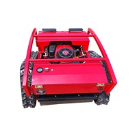 Tondeuse à gazon robotisée autopropulsée de qualité industrielle, grande puissance 9HP, télécommandée, nouveau design, moteur à essence 225cc, 4-en-1 DF