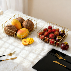 Cesta Organizadora Metálica Estilo Ins, Hengyu, Diseño con Recortes Especiales, Moderna, para Jóvenes, Decoración y Almacenamiento para <span class=keywords><strong>el</strong></span> Hogar - Product Image 1