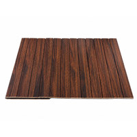 Nouveaux panneaux acoustiques muraux flexibles à lattes courbées, panneaux décoratifs enroulables, panneaux plats en MDF pour bureaux, salles d'exposition, hôtels, intérieur