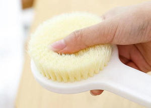 Bajo MOQ baño exfoliante de espalda masaje fácil de <span class=keywords><strong>limpiar</strong></span> herramienta cepillo mango largo pelo suave que no deja marcas mango largo cepillo de baño de nailon - Product Image 4
