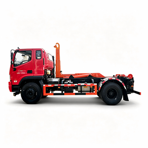 รถบรรทุกเก็บขยะแบบตะขอเกี่ยว Foton Ruivo ES5 จากโรงงานโดยตรง พร้อมถังขยะแบบถอดได้ ขนาด 10-14 ตัน รถยกแบบตะขอเกี่ยวสำหรับขาย - Product Image 6