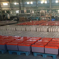Batterie au plomb-acide AGM scellée OEM NEW FORCE, prix d'usine, 12V 100AH/150AH/200AH pour projets solaires et systèmes UPS