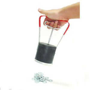 Separador magnético de fuerza de tracción, herramienta magnética para recoger arena negra con Kit de paneo de oro de lujo, 16/20 libras - Product Image 5