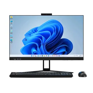 OEM Factory Supplier All in one computer Core i3 i5 i7 i9 Computer 23.8 27 Inch DDR4 Ram Gaming Office All in one PC