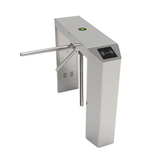 Torniquete Trípode de Acero Inoxidable con Alarma de Voz, Control de Acceso Bidireccional Anti-Colisión - Product Image 5