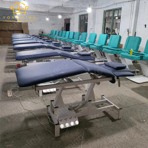 Kursi pijat terapi pijat elektrik, tempat tidur tato operasi, perawatan angkat kursi pijat terapi kiropraktik - Product Image 5