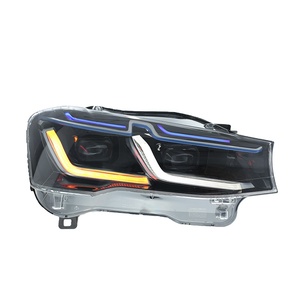 Para BMW X3 (2010-2017) - Conjunto de faros delanteros LED de 12V con luz diurna azul, estilo ceja, modificados, para modelos F25 y F26, faros LED de 12V mejorados - Product Image 5