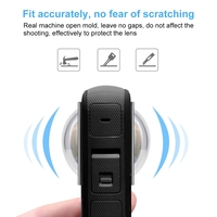 Protection d'objectif Ultra Clear pour Insta360 X3, couvercle de protection en PC, anti-collision, léger, film à haute transmission