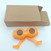Nouveauté 2026 : Lunettes de farces amusantes et originales pour Halloween, protection contre la lumière directe du soleil, livraison directe
