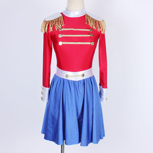 Uniforme de actuación azul marino para niña, vestido de actuación azul real, fiesta de Halloween, vestido elegante, Ropa de baile para fiesta - Product Image 1