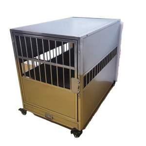 Jaulas de transporte exterior de acero inoxidable para perros grandes - Product Image 2