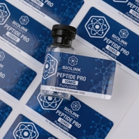Autocollants d'emballage personnalisés, étiquettes adhésives mates de qualité supérieure pour bouteilles, bocaux, boîtes et produits de consommation, fabrication sur mesure