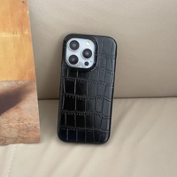 Coque de téléphone motif peau de crocodile XP512 adaptée pour iPhone 17PROMAX 16PLUS 15PRO nouveau