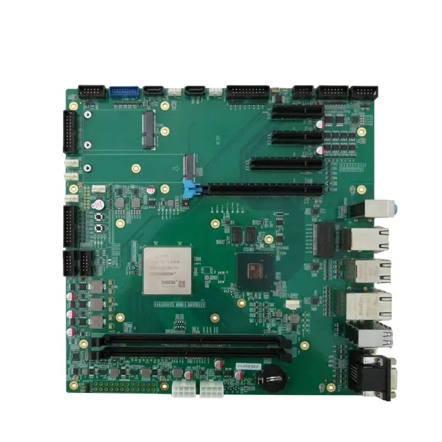 Nuevo procesador Loongson 3A5000 placa base Industrial MicroATX 64GB DDR4 integrado HDMI Ethernet SATA USB 3,0 escritorio/escritorio"