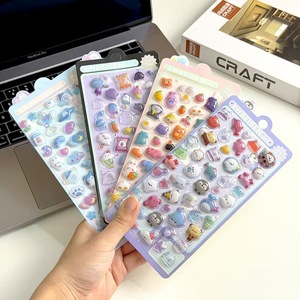 Adesivi 3D <span class=keywords><strong>Divertenti</strong></span> e Dolci a Forma di Gelato e Frutta, Adesivi in Rilievo per Scrapbooking, Decorazione Diari e Cancelleria Fai-da-Te - Product Image 6