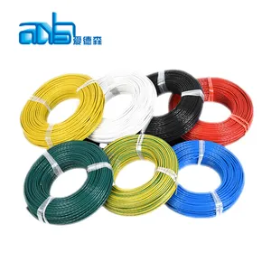 Cable aislado de PVC de núcleo único Ul1007, Cable de encendido de alta temperatura, 18awg, 300V, Cable trenzado
