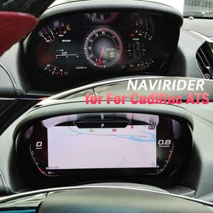 Affichage numérique intelligent du tableau de bord 12,3'' avec HUD, compteur de vitesse, Carplay pour Cadillac ATS 2014-2017 - Product Image 1