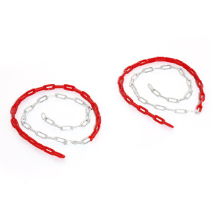 โซ่เหล็กสำหรับชิงช้ากลางแจ้ง เคลือบพีวีซีแบบกึ่งจุ่ม 1.2 ม. อุปกรณ์เสริมสำหรับสนามเด็กเล่นเพื่อสุขภาพ - Product Image 3