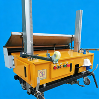 Machine à plâtrer automatique pour murs et plafonds, intérieur et extérieur, en vente