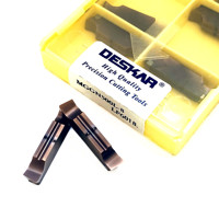Plaquettes de rainurage en carbure DESKAR MGGN200 MGGN300 JM R-8 L-8 LF6018 pour machines-outils CNC, compatibles avec les porte-outils MGEHR