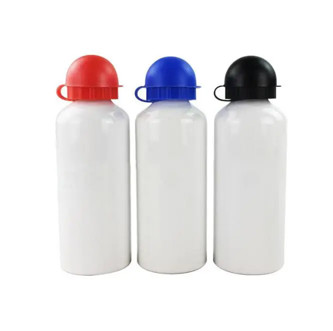 Sublimatie Alu. Waterfles Aluminium Metalen Sublimatie Blanco Sport Sipper Fles Voor Warmte Pers Afdrukken