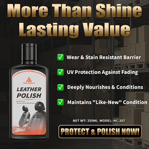 Acondicionador y Protector de Cuero con Bloqueador UV, Previene la Decoloración y el Agrietamiento, Restaura el Brillo para Interiores de Automóviles, Solución para Cuero de Bolsos - Product Image 5