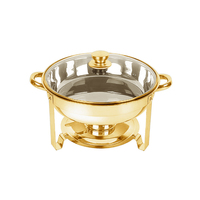 Ensemble de réchauds de buffet multifonctionnels à grande capacité, robustes et durables, chauffe-plats innovants pour la restauration