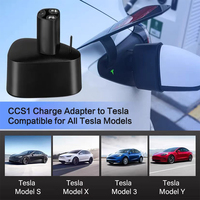 Ccs1 à Tesla chargeur adaptateur 250Kw Usa adaptateur connecteur adaptateur Ev Ccs 1 prise de charge pour Tesla