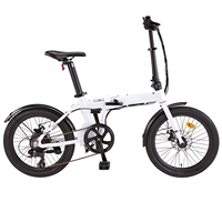 Bicicletas para adultos Bicicleta de 20 pulgadas Bicicleta eléctrica plegable de aluminio barata para la venta 36V 250W 350W