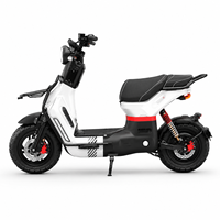 For CC3 Cross-Sector Electric Motorcycle 1200W 60km/h Truss Steel Frame Oil-Damped Suspension Smart NFC Unlock CE Certified