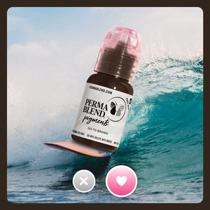 Pigment pour sourcils et lèvres PermaLiquid de renommée mondiale, encre PermaBlend la plus vendue, vegan, marque privée, 15 ml - Product Image 4