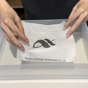 A4无纺布与纸聚乙烯醇胶用作水溶性刺绣稳定剂喷墨印刷