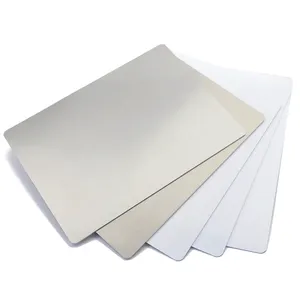 white rose gold silver High Gloss Photo Blank Aluminum metal Panel Dye Sublimation photo Blanks with UV Protection